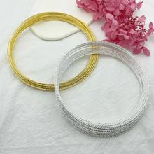 DIY手工皇冠编制材料 花纹铁丝头饰发圈新娘古风饰品配件厂家直销