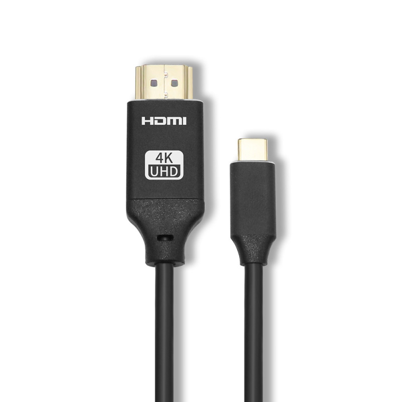 Type-C to HDMIケーブル 携帯電話とコンピューターの画面共有ケーブル 4K30Hz変換ケーブル Type-C to HDMI高画質ケーブル|undefined