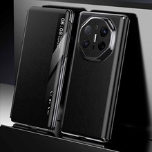适用华为Mate X6双中轴智能保护套X5小牛皮手机壳X3磁吸翻盖皮套