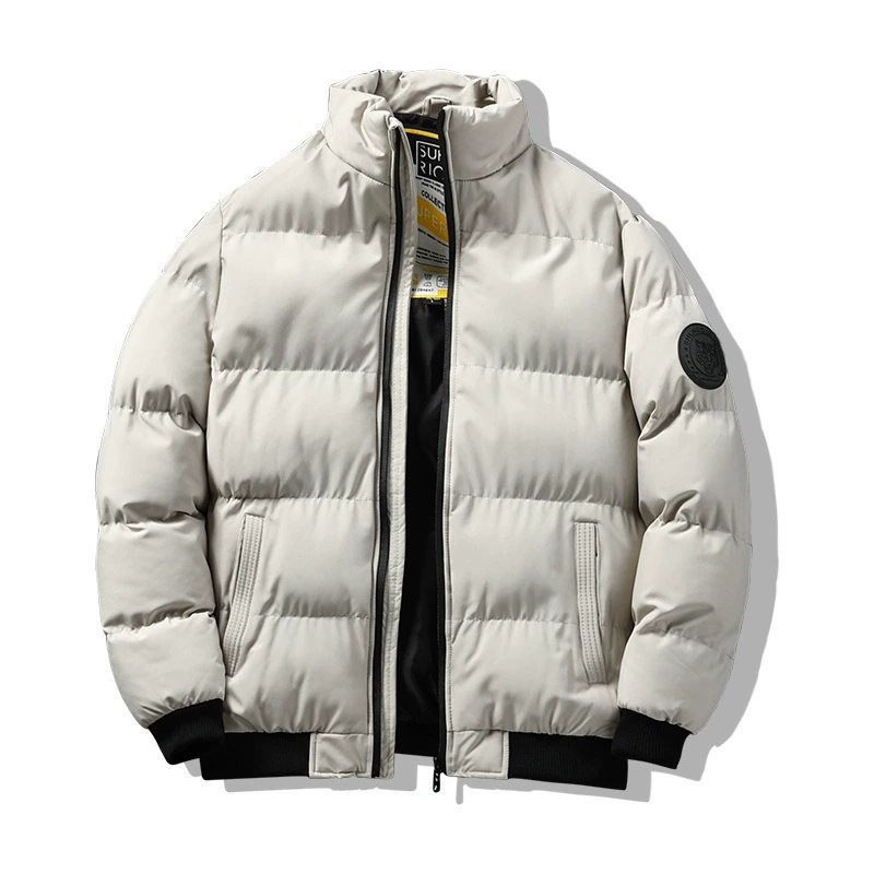 Мужское пальто с хлопковой подкладкой осень и зима 2023 новое пальто с хлопковой подкладкой Корейский модный бренд толстое пальто с хлопковой подкладкой пальто больших размеров мужское