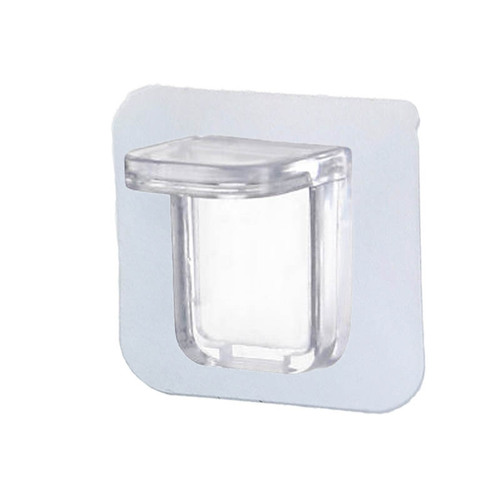 Reinforced version of traceless adhesive layer board drag without punching cabinet partition fixed support corner code layer board support nail fixed support drag