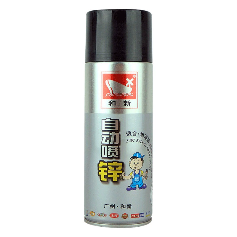Новая оцинкованная краска, антикоррозийная серебристая краска, краска для ремонта, краска для горячеоцинкованной стали, термостойкая серебристая краска, оптовая продажа красок