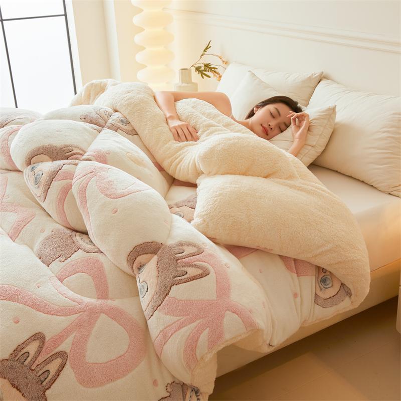 Sweetheart Labinu [새롭게 업그레이드된 빠른 따뜻함과 매우 부드러운/양면 플러스 벨벳]