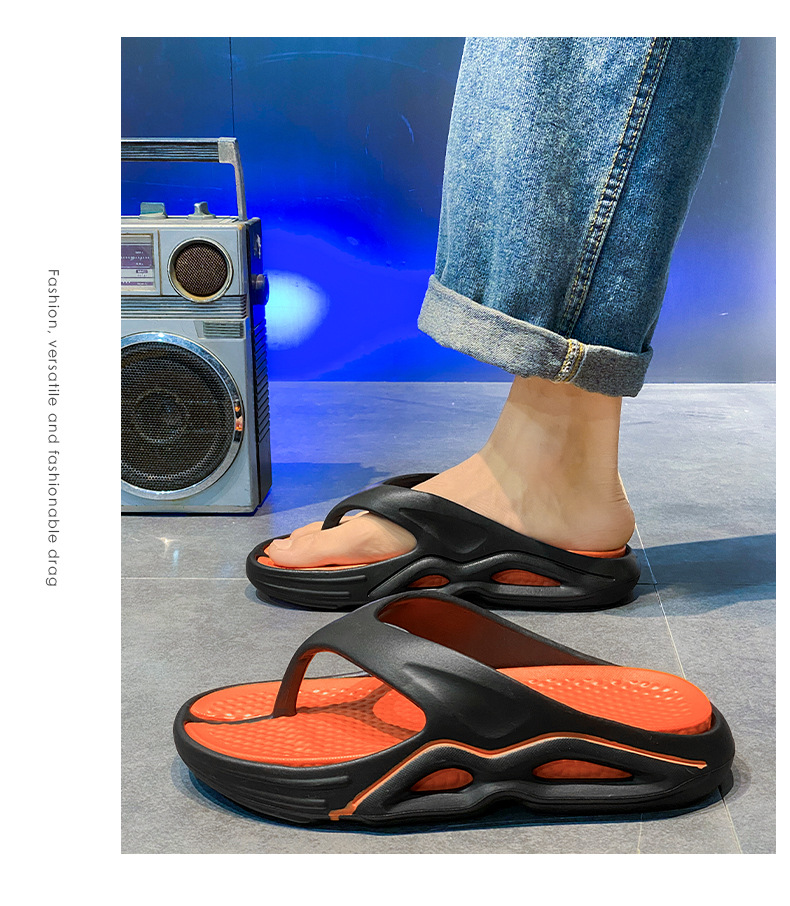 Comfortable Summer Beach Sandals For Men Non-slip Flip-flops_voghion.com