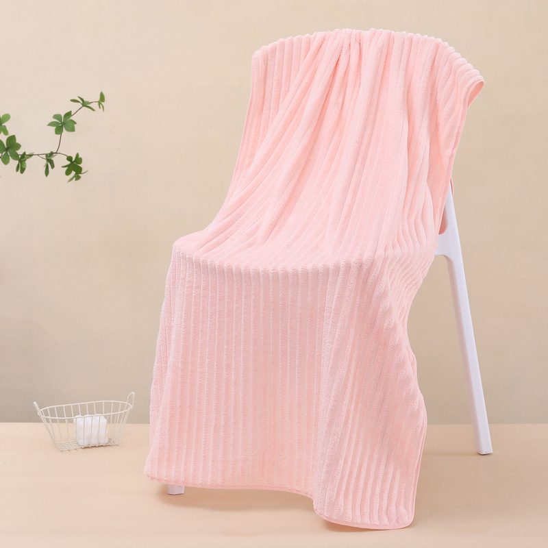 新しい特大バスタオル、家庭用男女兼用、吸水速乾コーラルベルベット、カップル入浴用、新しいラップタオル、大人用タオル|undefined
