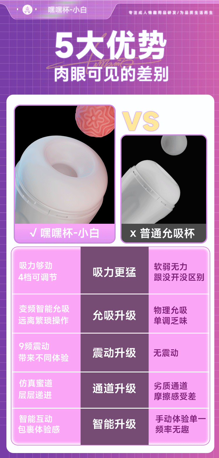 Jiuai Airplane Cup Male Masturbation Device Electric Fully Automatic ABS+TPE — detail image 14