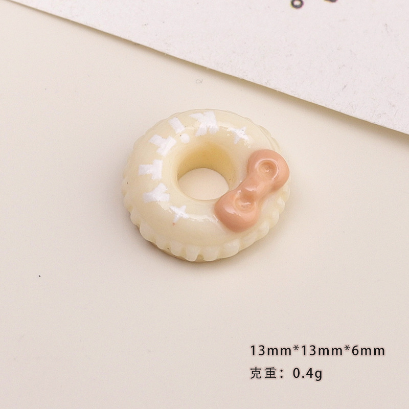 卡通diy树脂配件饰品迷你蝴蝶结泳圈奶油胶发夹手机壳鞋扣配饰批|undefined