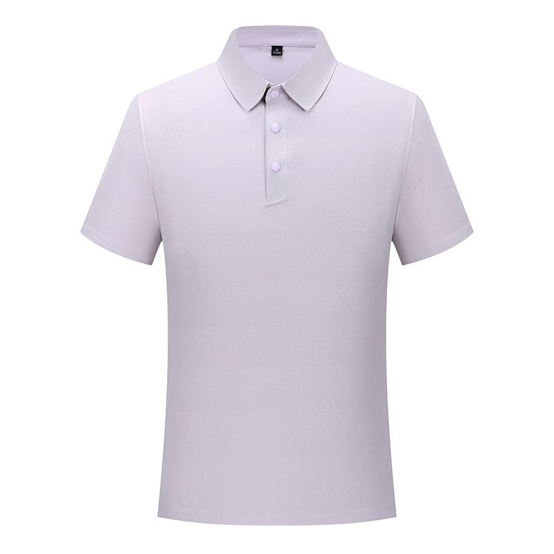 Plain solona cuatro hebillas sin huellas ropa de trabajo de negocios ropa de trabajo personalizada polo polo polo hombre sentido superior