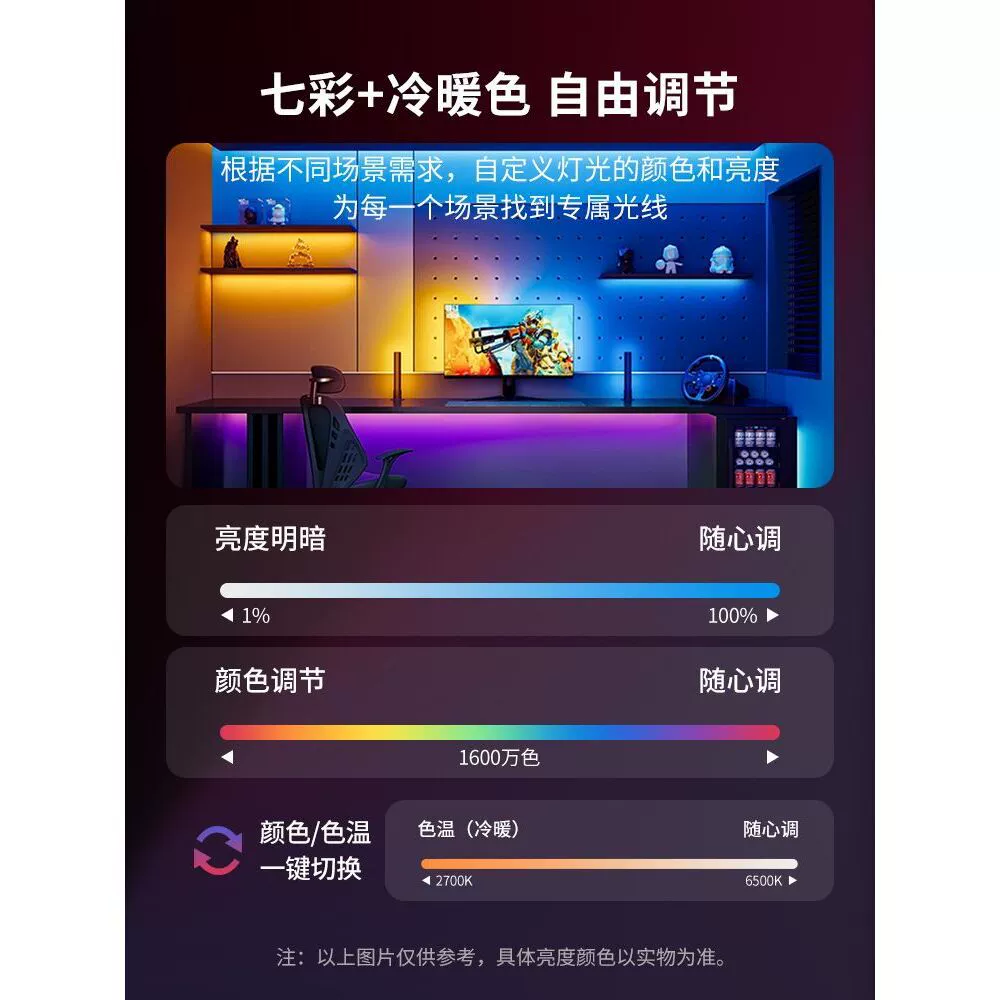 Умная светодиодная лента, контроллер, музыкальный телефон