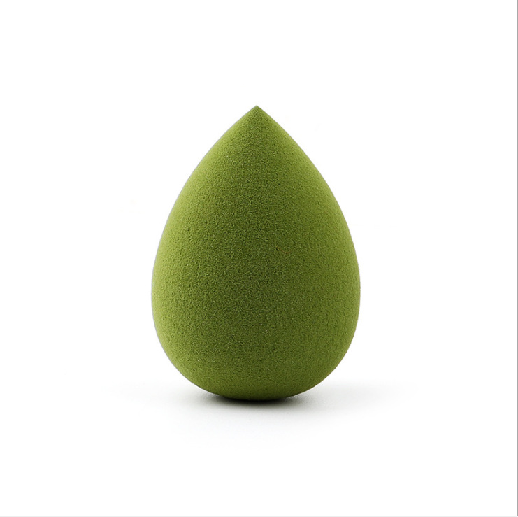 Huevo de belleza súper suave no comer polvo gota de agua Calabaza oblicuo corte huevo cáscara traje paquete maquillaje huevo mojado y seco de doble uso soplo de polvo