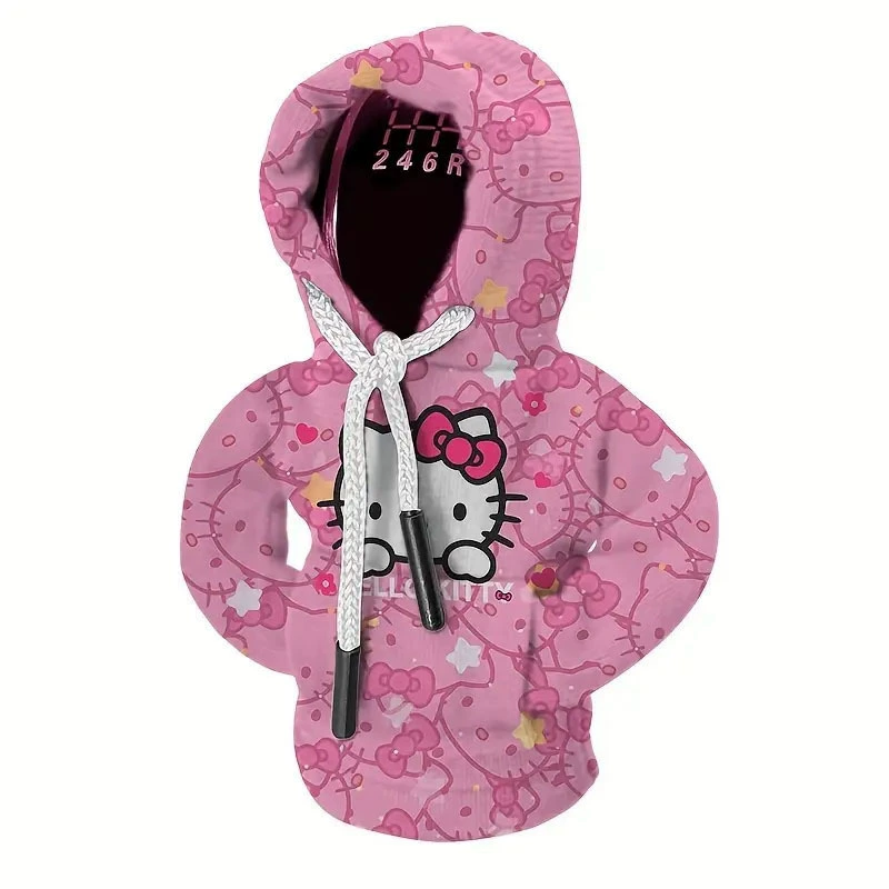 Hello Kitty, свитшот с капюшоном, модный защитный чехол, европейский стиль