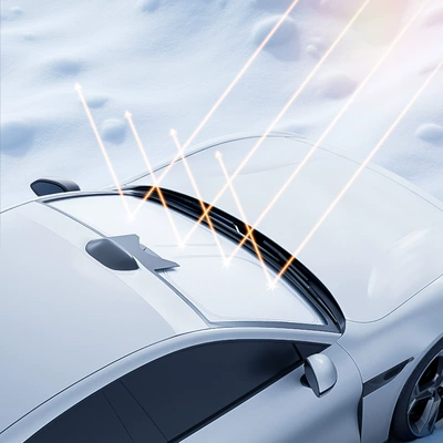 Shield for Vehicles, Sun shade