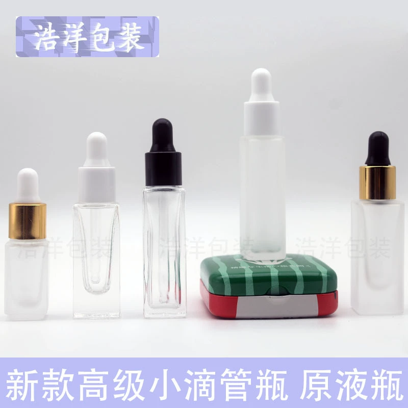 Квадратная бутылка-капельница 3ml 5ml 10 мл бутылка с эфирным маслом бутылка розлива маленькая бутылка-капельница премиум-капельница