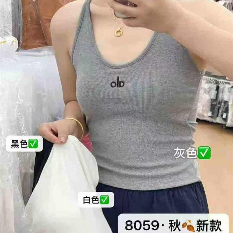 惠芝欣8059字母肩带吊带背心女内搭带胸垫一体杯打底外穿美背内衣|undefined