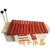 奥尔夫乐器合成琴片13音高中低音箱体式变频调琴 变调木琴 箱体琴