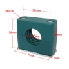 Hexagonal corner tube, 33.7mm
