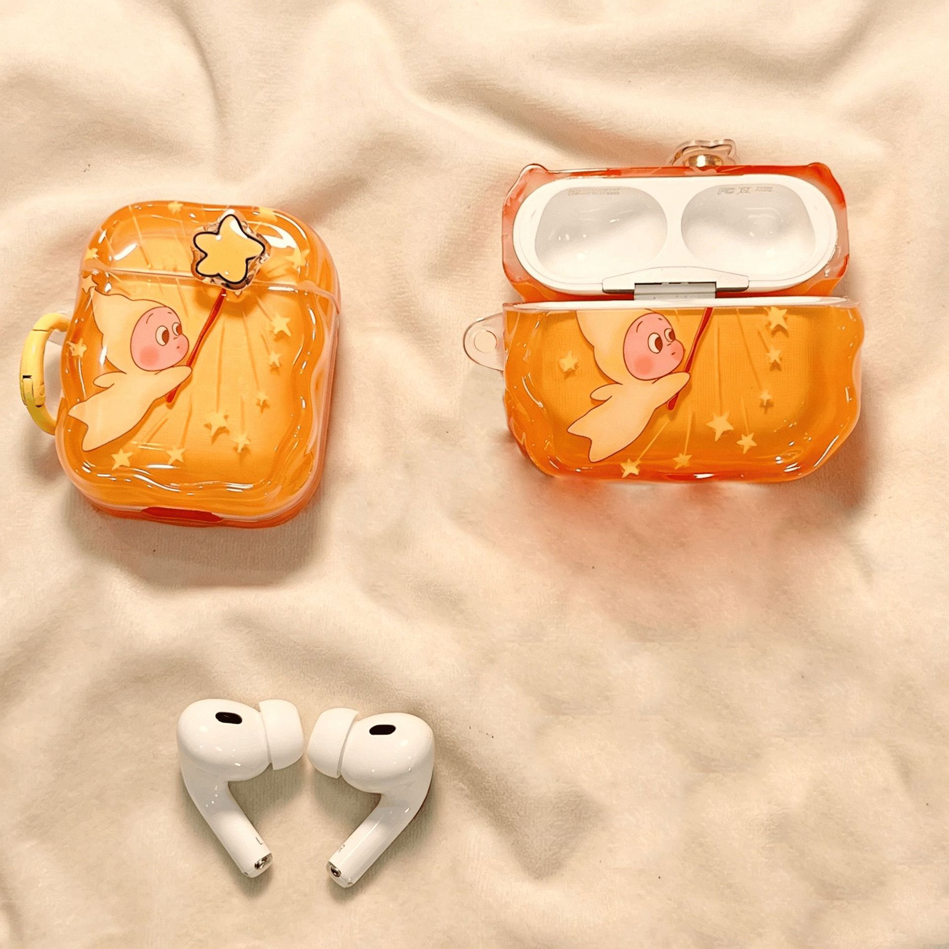 Fun Magic Star Man para Apple Airpod Pro3 auriculares de quinta generación AirPods4 estuche de protección Bluetooth image 5