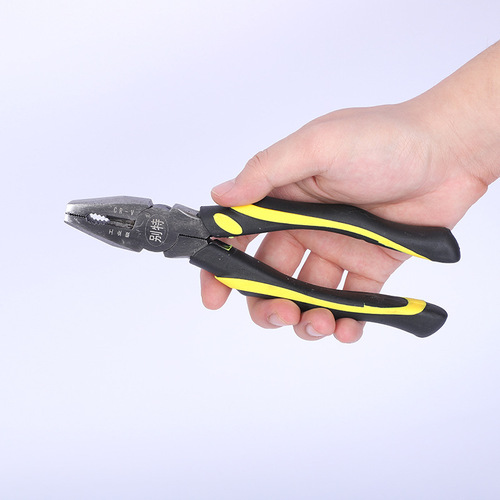 Household wire cutter 6-inch wire pliers multi-functional vise high carbon steel pliers 8-inch wire pliers pointed nose diagonal pliers