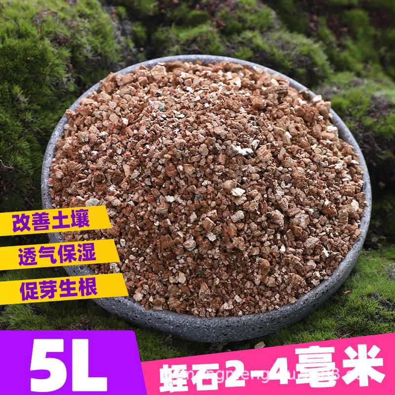 Vermiculite 2-4mm 5L / Mặc định