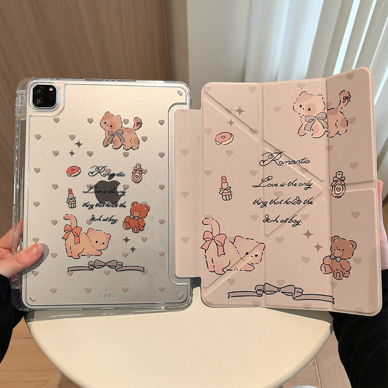 Suitable for 2025 New Ipad11 with Pen Slot 70% off Stack Protective Cover Air4/5/6/7 Tablet 10Th Generation Shell Pro