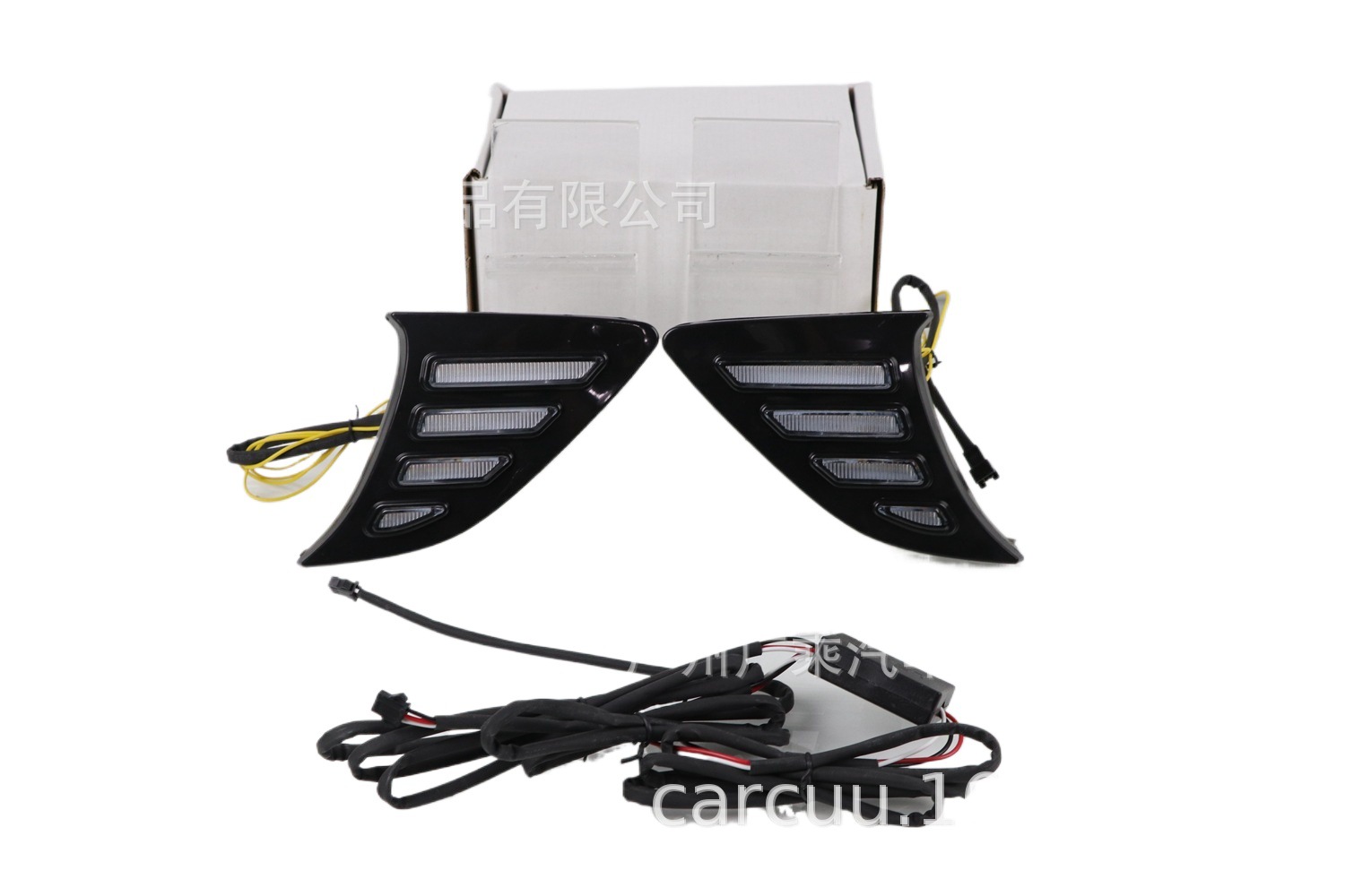 Adecuado para Suzuki ciaz Luz de marcha diurna 19 años LED Luz de marcha diurna Luz de marcha de dos colores luz antiniebla delantera