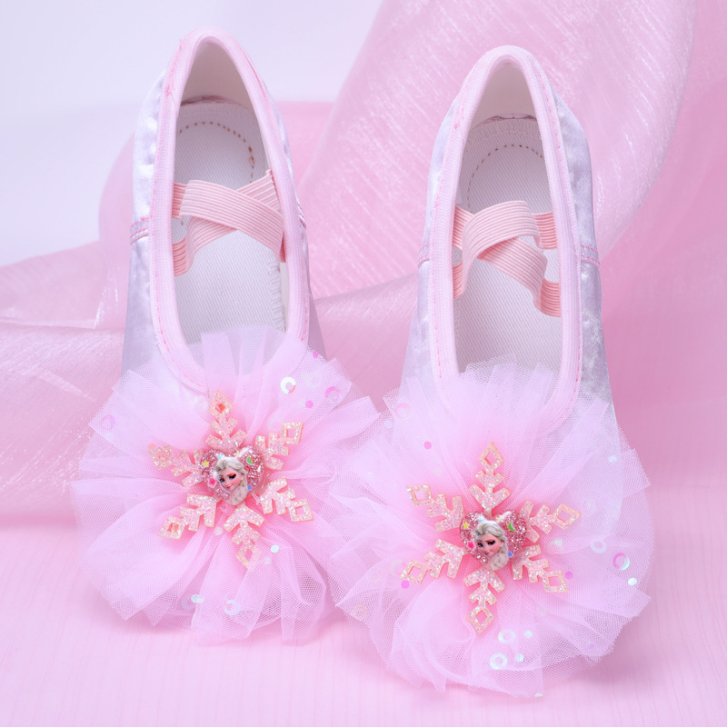 Princess Aisha Dance Shoes Children's Dance Shoes Chinese Dance Cat Claw Shoes Ethnic Soft Sole Universal Dance Shoes