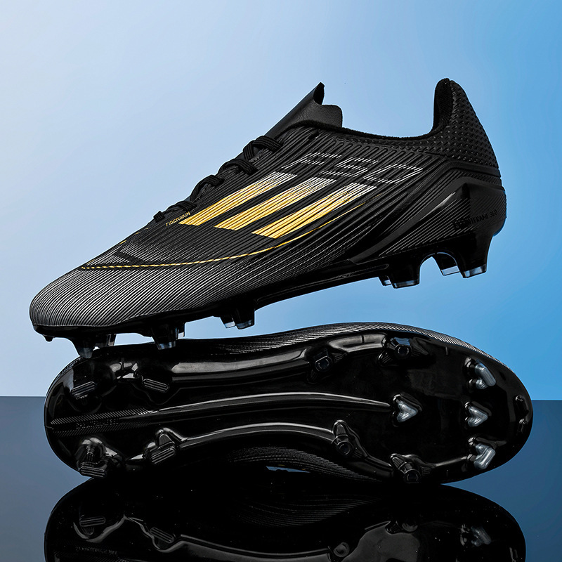 Zapatos de Fútbol con Tacos Múltiples para Hombre Caucho y Tela Elástica para Césped Artificial image 1