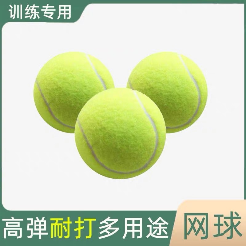 Tennis beginner high elasticity resistant to play wear-resistant training ball junior tennis game special massage toy pet ball