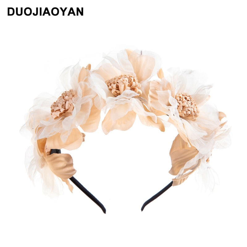 240g Weight Hair Band Hair Accessories Type No Quantity Holiday, Daily Occasion Cloth Material Flower Pattern All Seasons Season Kid'S Gender Cute Style Cute Kid'S Flower Cloth Hair Band 14