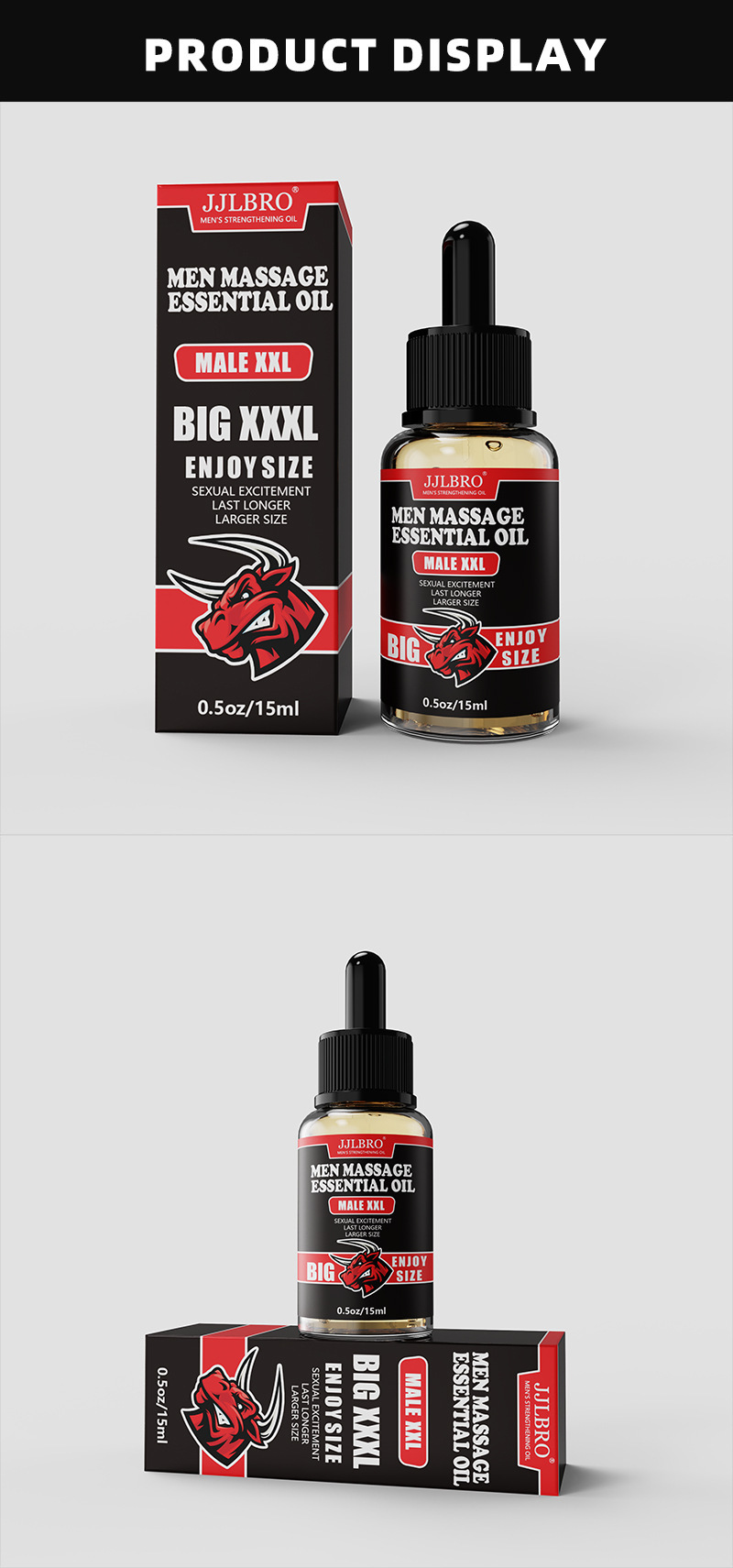 Olio da massaggio bull head essenza nutriente e riparatrice_voghion.com