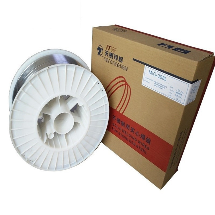 昆山天泰ER308不锈钢实心焊丝MIG-308/ER308不锈钢实芯MIG焊丝