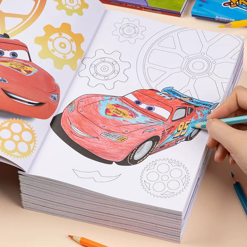 Disney, книга с иллюстрациями для раннего возраста, раскраска, «Холодное сердце»