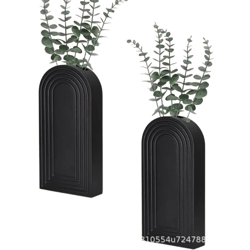 クロスボーダー木製壁掛け植木鉢ラック屋内収納装飾ラックドライフラワーラック緑植物コンテナ浴室花瓶ラック|undefined