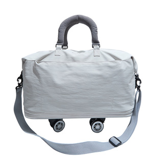 Removable universal travel bag, handheld capacious shoulder bag, folding storage system 5
