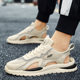 Non-slip Wear-resistant Soft-soled Youth Sports Sandals Men's Summer Trendy Casual Shoes Quick-drying Baotou Mesh Shoes