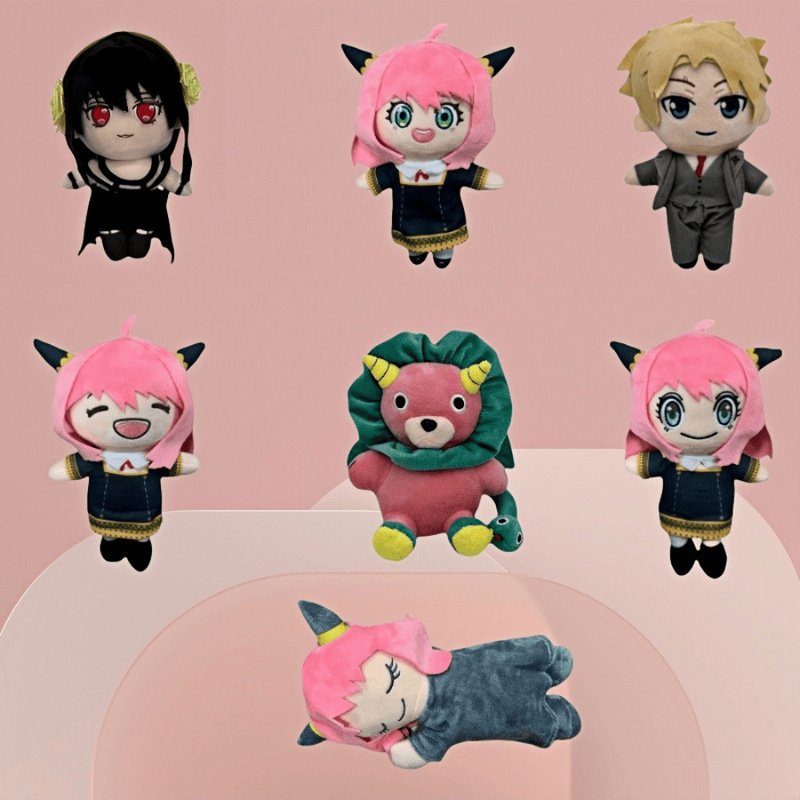 Cross-Border Best-Selling Spy×Family Anime Anya Cosplay Plush Toy Doll