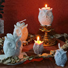 Aromatherapy, candle, silicone mold, owl, handmade, wholesale, anti-stress