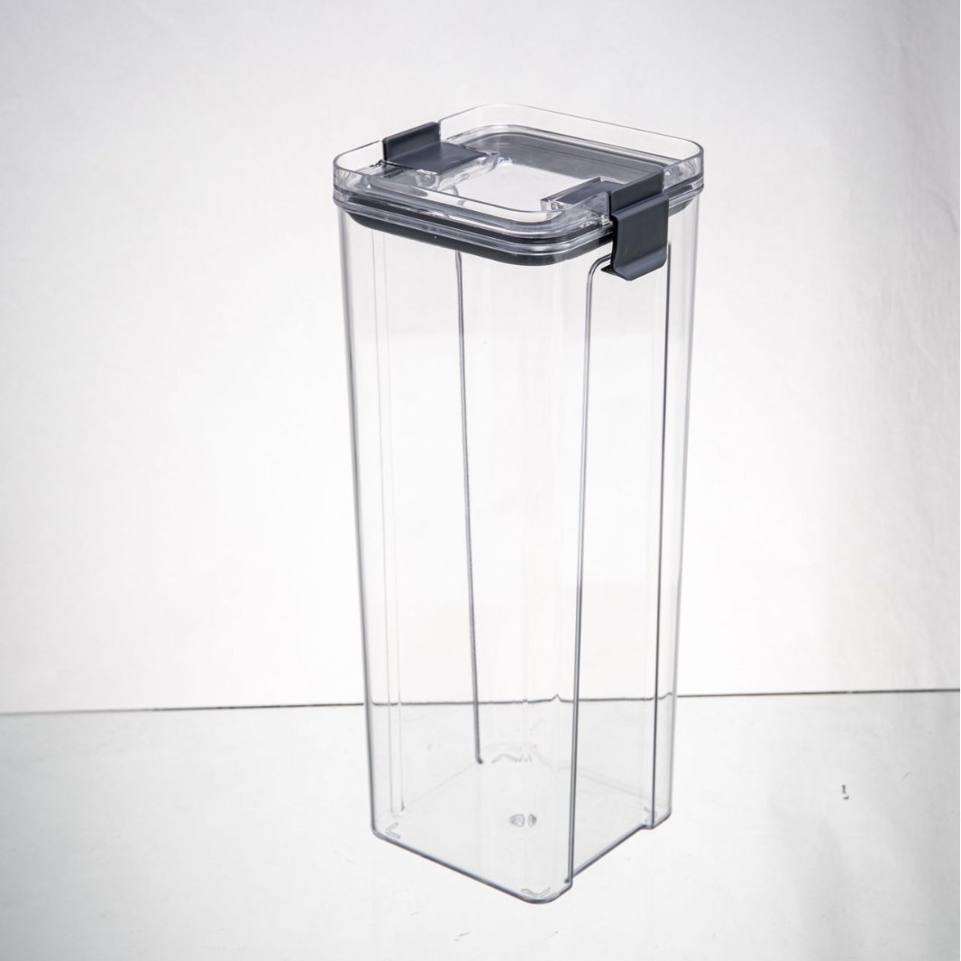 Transfronterizos PET de grado alimenticio lata de sellado a prueba de humedad a prueba de polvo té conservado nueces lata de cereales congelador caja de preservación transparente