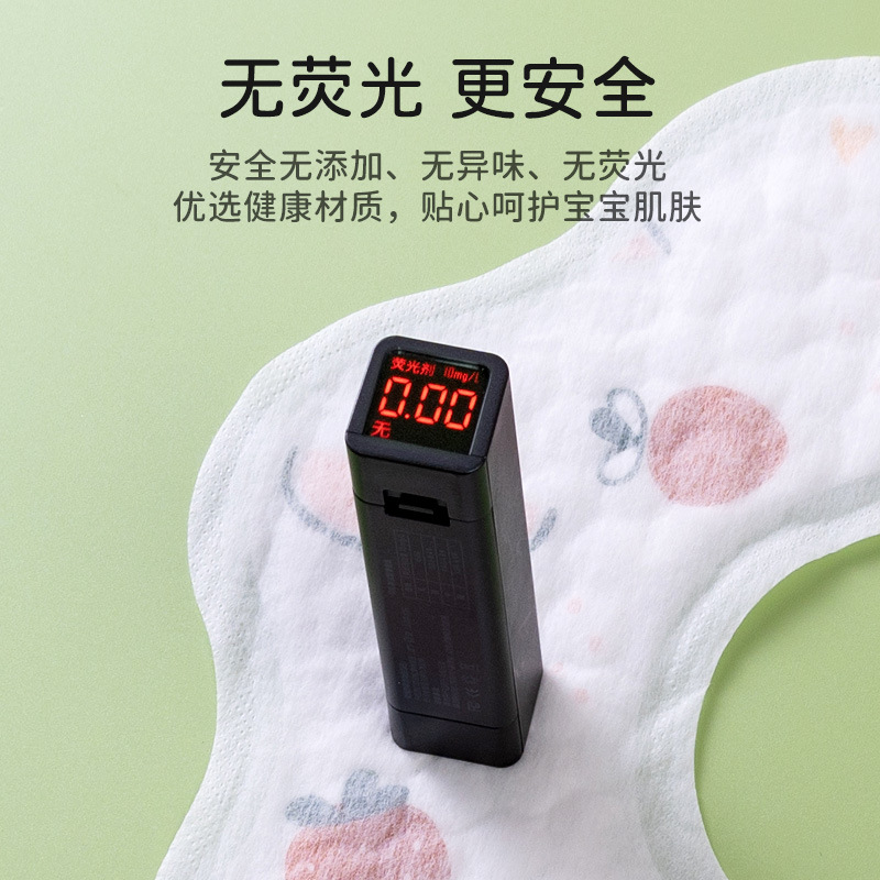 Niños desechables babero bebé más tamaño bebé comiendo paño babero impermeable empaquetado individualmente al por mayor