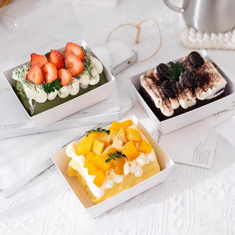 網紅蛋糕毛巾卷包裝盒棉被卷瑞士日式蛋糕卷烘焙透明打包盒一次性