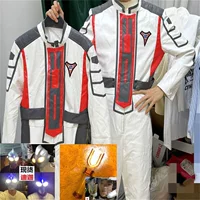 Косплей Ultraman Elite Victory Team Костюм КОС Одежда Команда Победа Форма Заказ каштановые брюки