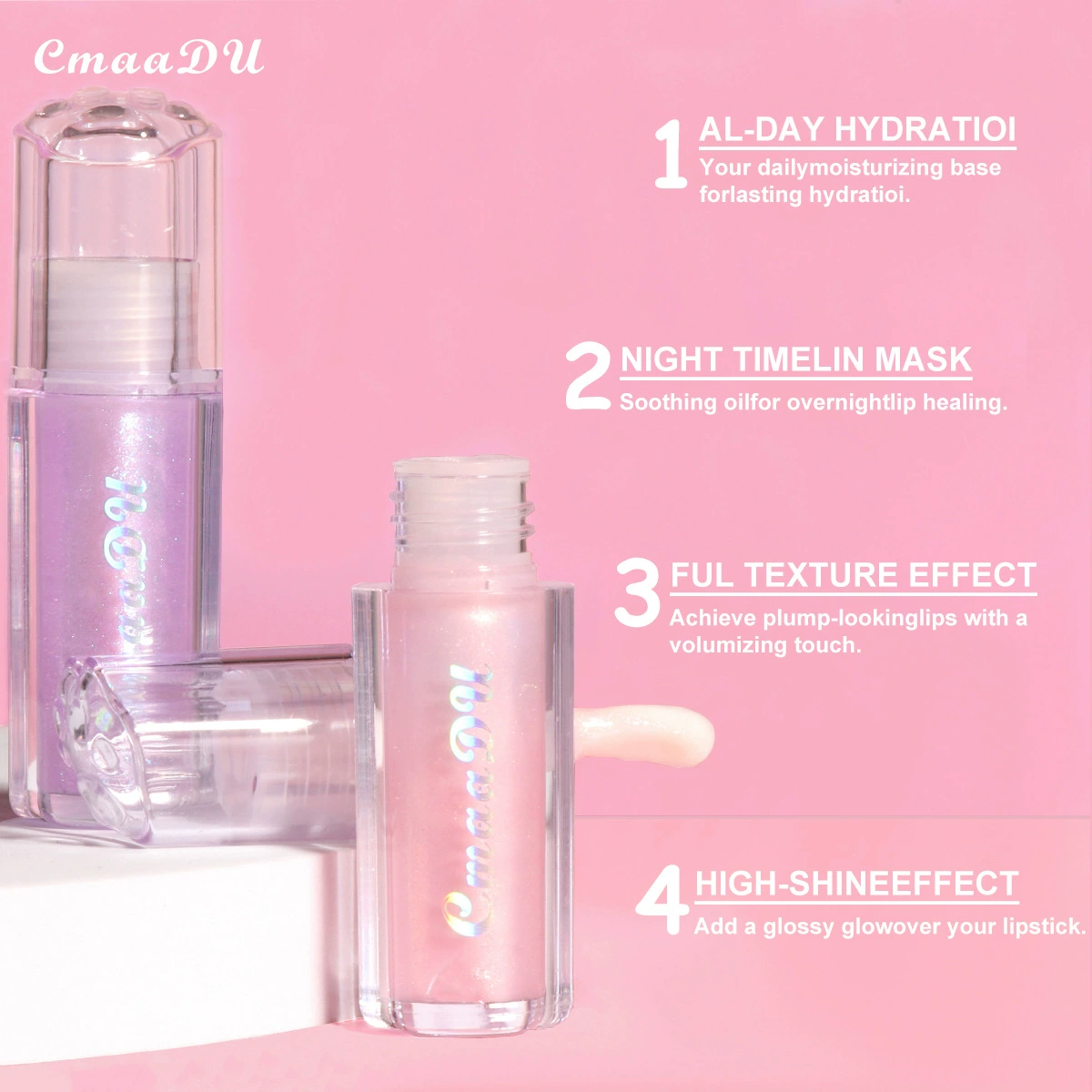 CmaaDU 2-color lip gloss, please check it out! Link Disclaimer - Special Offer for Foreign Trade