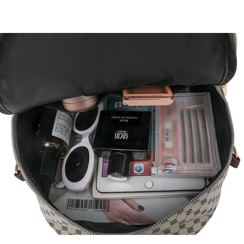 Capacious backpack, shoulder bag to go out for traveling