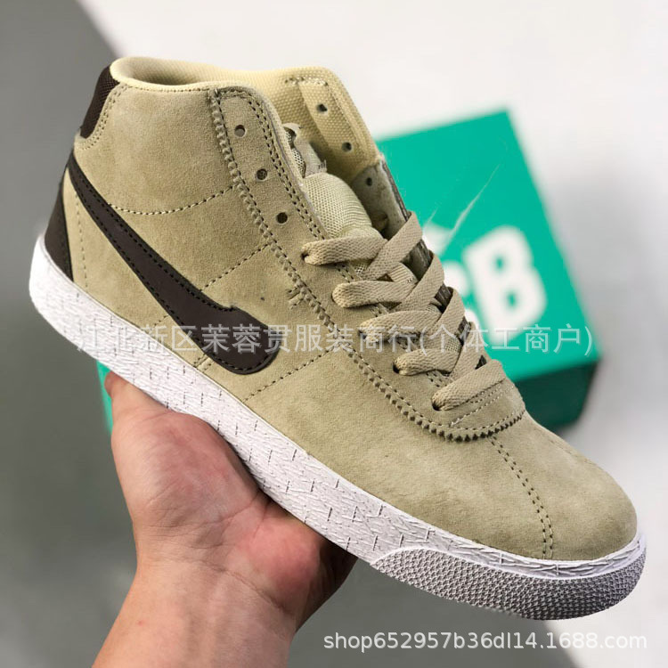Putian Sports Shoes Sb Zoom Blazer Mid Men's and Women's Shoes Retro Classic Trailblazer Mid-High Top Sneakers
