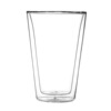 Factory wholesale high -borosilic glass glass milk creative double -layer cup household large capacity transparent drinking cup