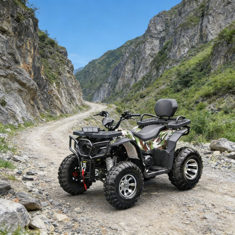 Cross-Country Atv Four-Wheeler 200Cc Off-Road Beach Vehicle All-Terrain Vehicle Mountain Gasoline-Powered Adult Off-Road Motorcycle for Scenic Areas Cross-Country Atv Four-Wheeler 200Cc Off-Road Beach Vehicle All-Terrain Vehicle Mountain Gasoline-Powered Adult Off-Road Motorcycle for Scenic Areas
