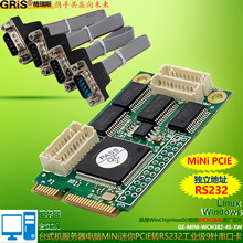 MINI����PCI-E�D4��RS232���ڿ���X̨ʽ�CWCH384L��֧��485-422