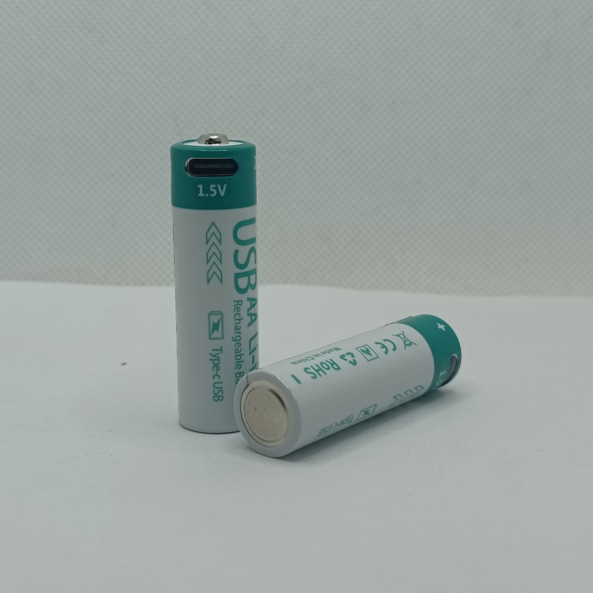 USB充电电池1.5V 14500 5号type-c口多功能快充手电电动玩具遥控