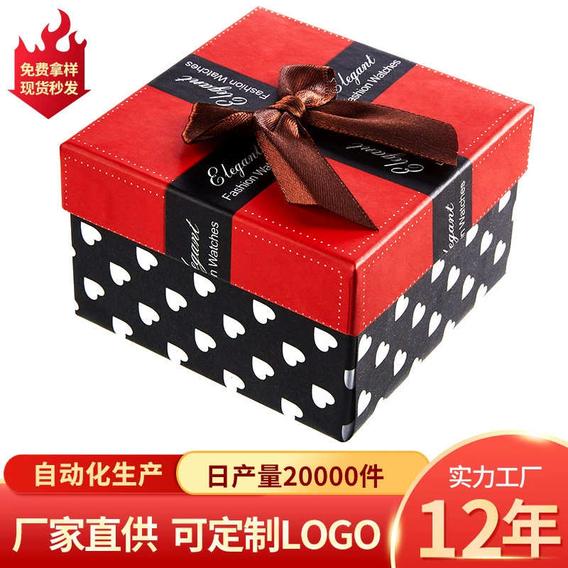 Производители поставляют модные упаковочные коробки для часов, подарочные коробки с бантом, производители поставляют оптом