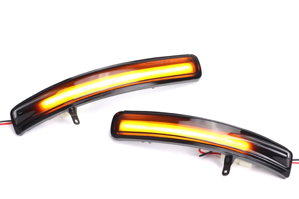 For Ford Explorer 2011-2019 Left Hand Drive Led Turning Reversing Rearview Mirror Dynamic Flowing Water Turn Signal Light